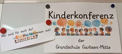 Logo der Kinderkonferenz Logo der Kinderkonferenz © Grundschule Garbsen-Mitte